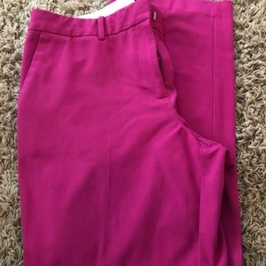 Body by Victoria magenta ankle pants